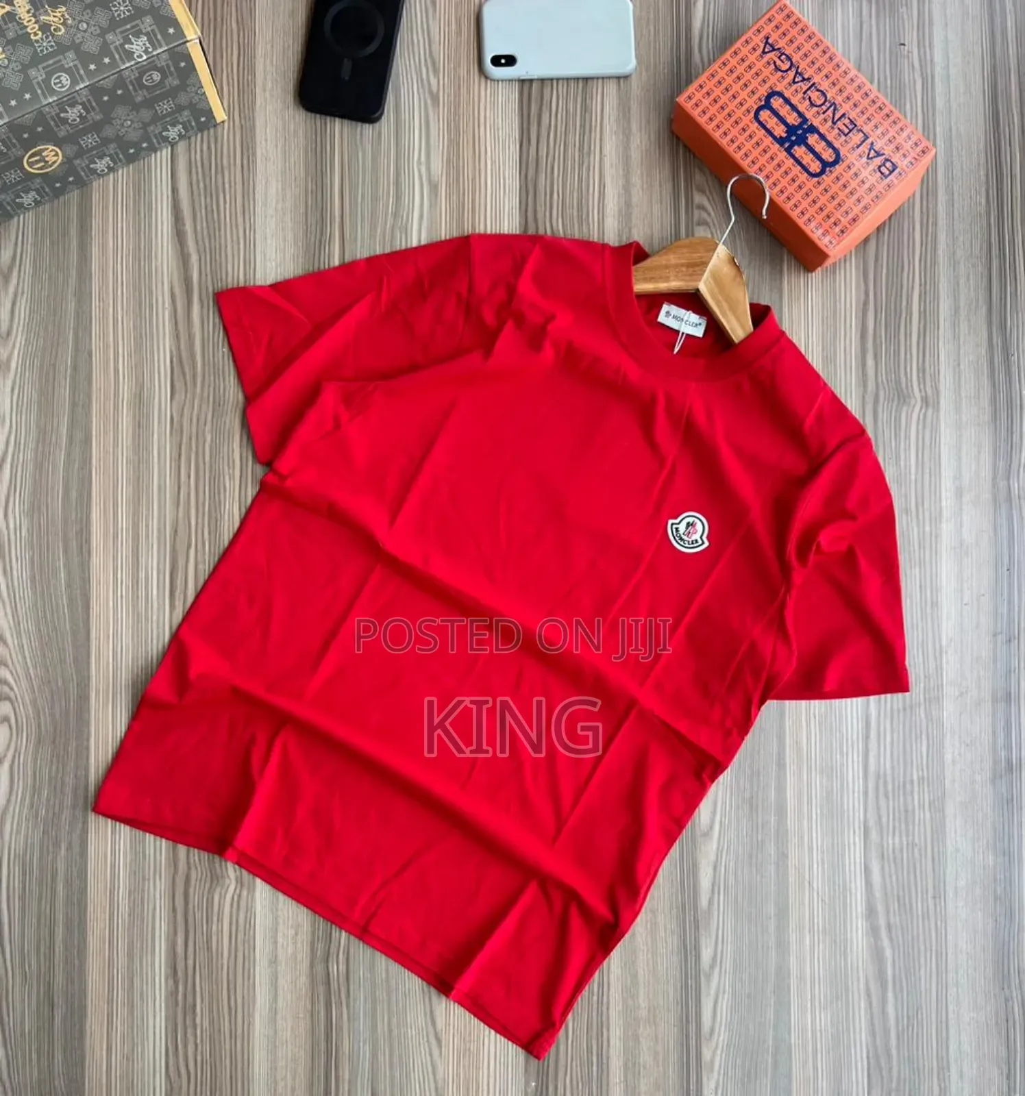 Monclear Red T-Shirts.