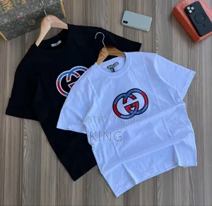 Gucci Couture T-Shirt. Black, White. 2pcs