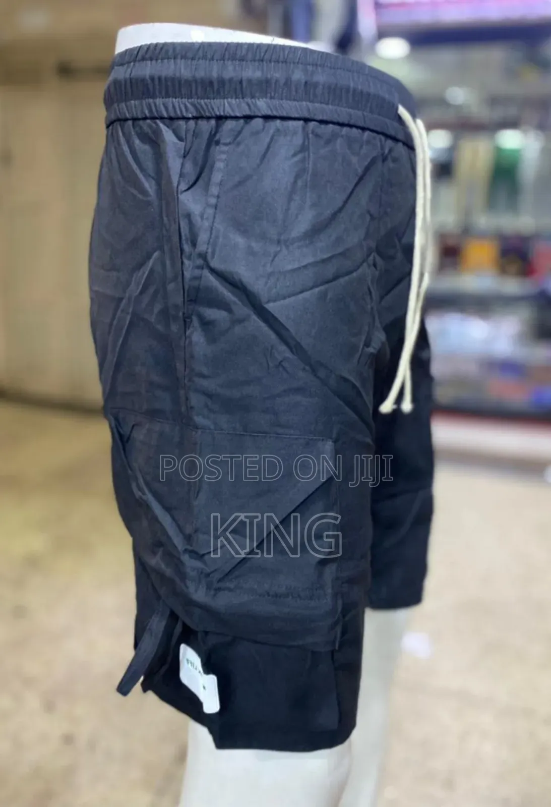 Black Shorts. Drawstring