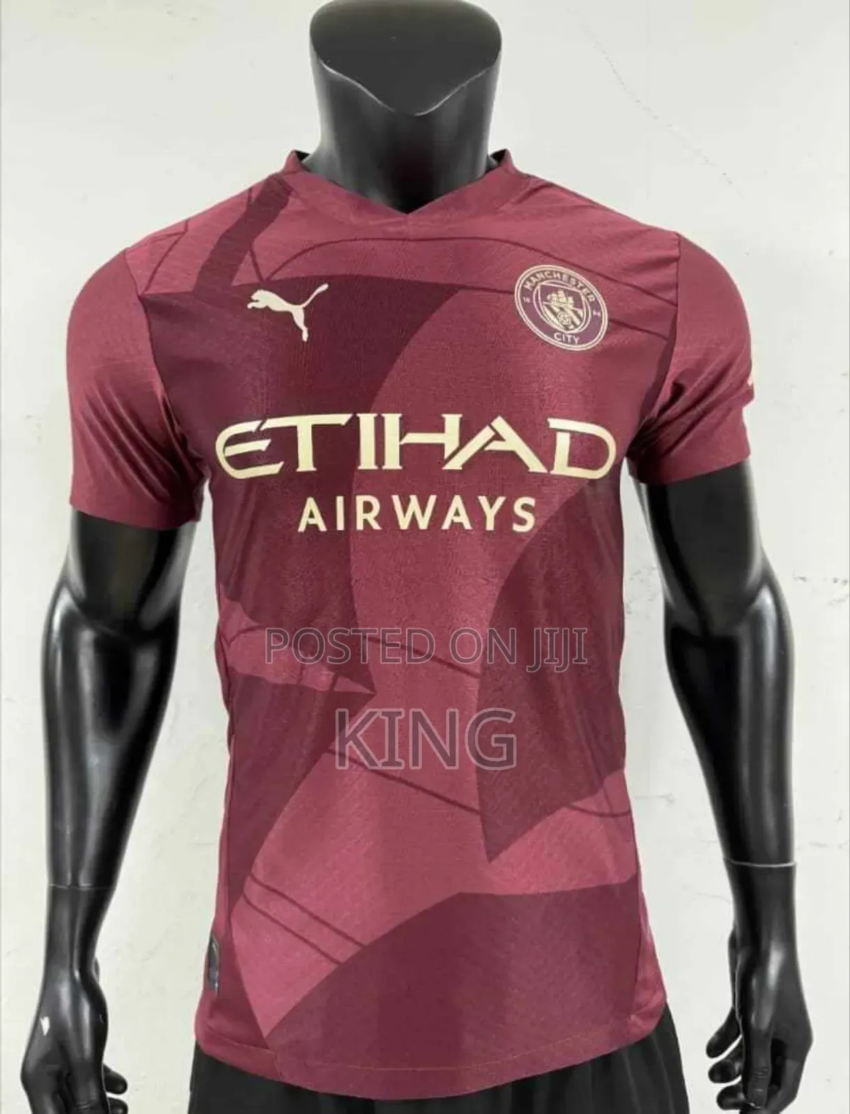 Manchester City Player Version Third Football Shirt 24/25