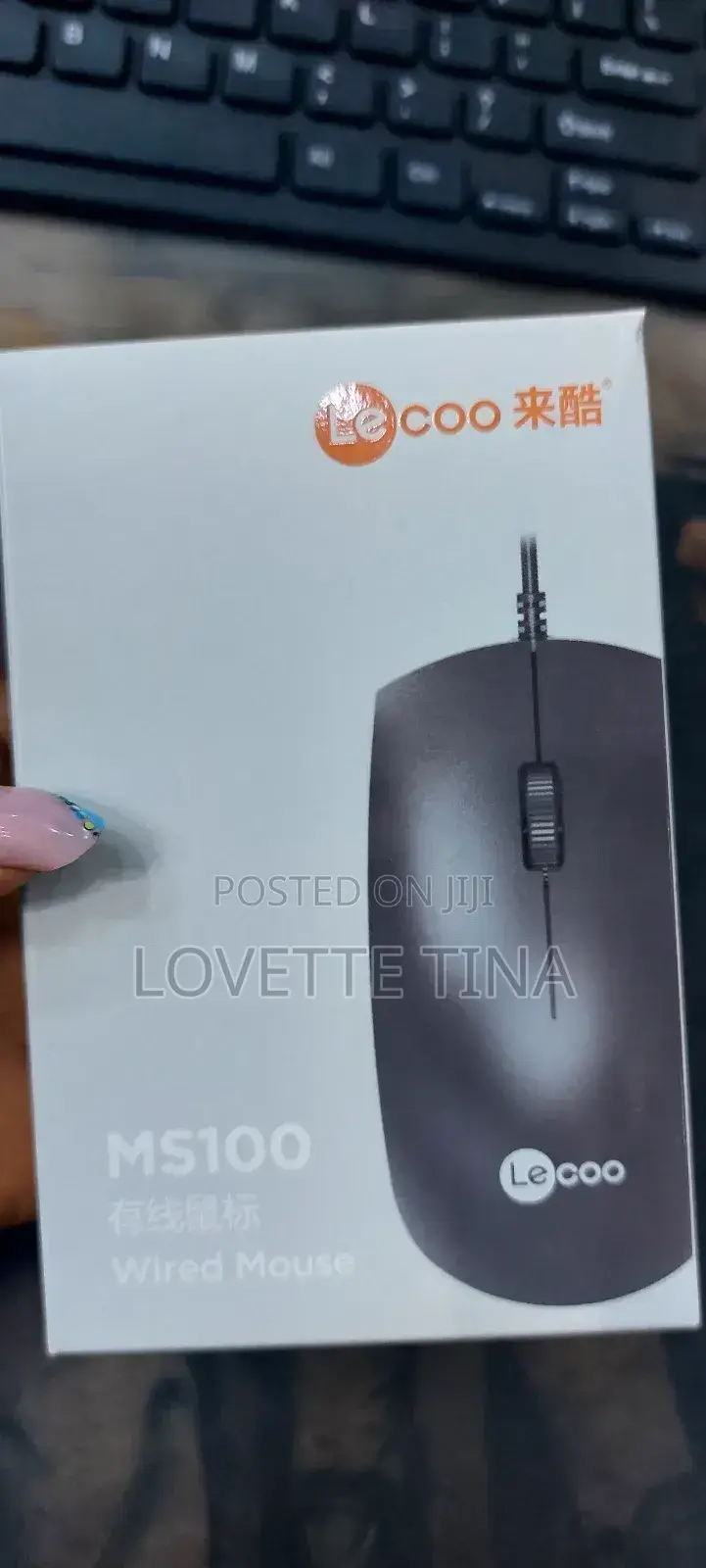Lenovo Ms 100 Original Usb Mouse