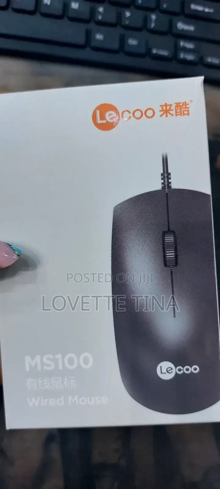 Lenovo Ms 100 Original Usb Mouse