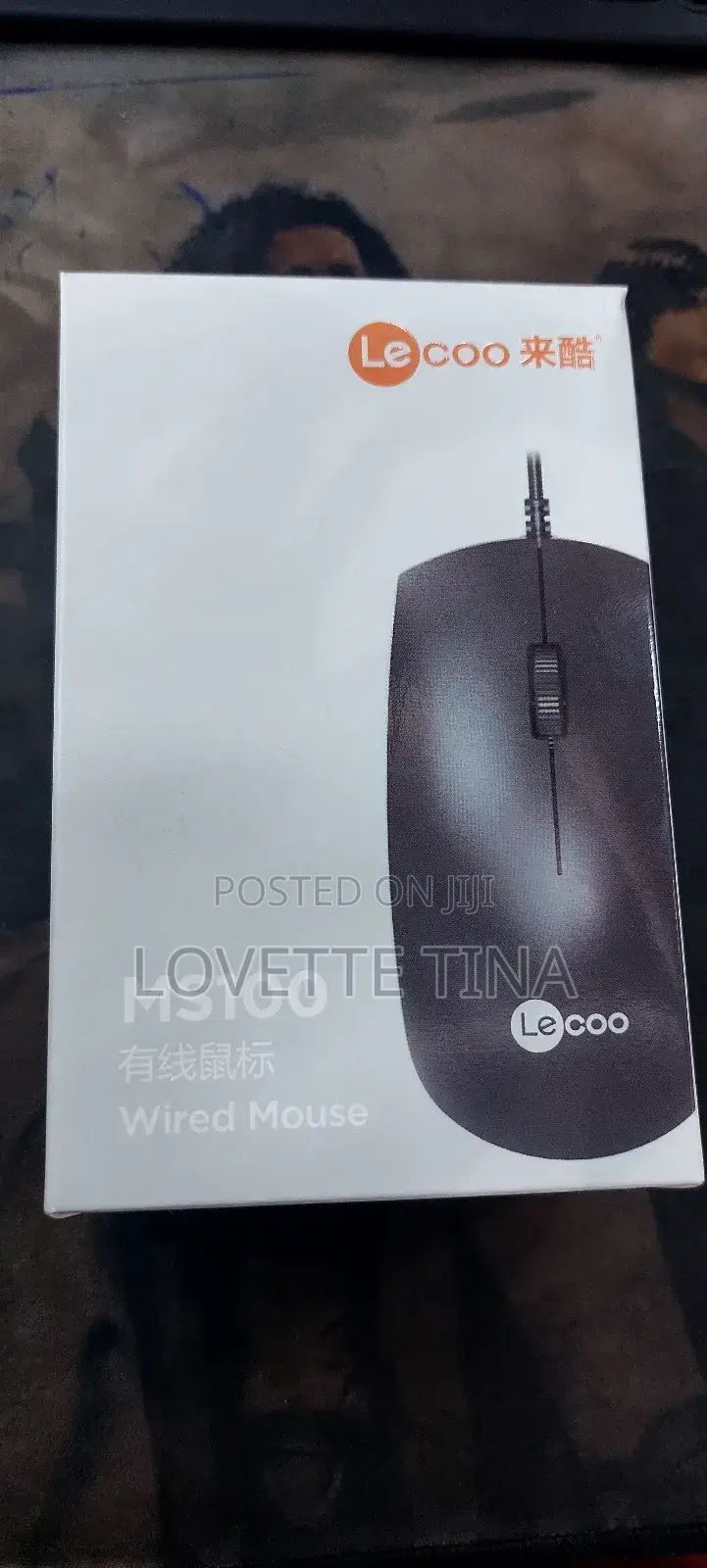Lenovo Ms 100 Original Usb Mouse