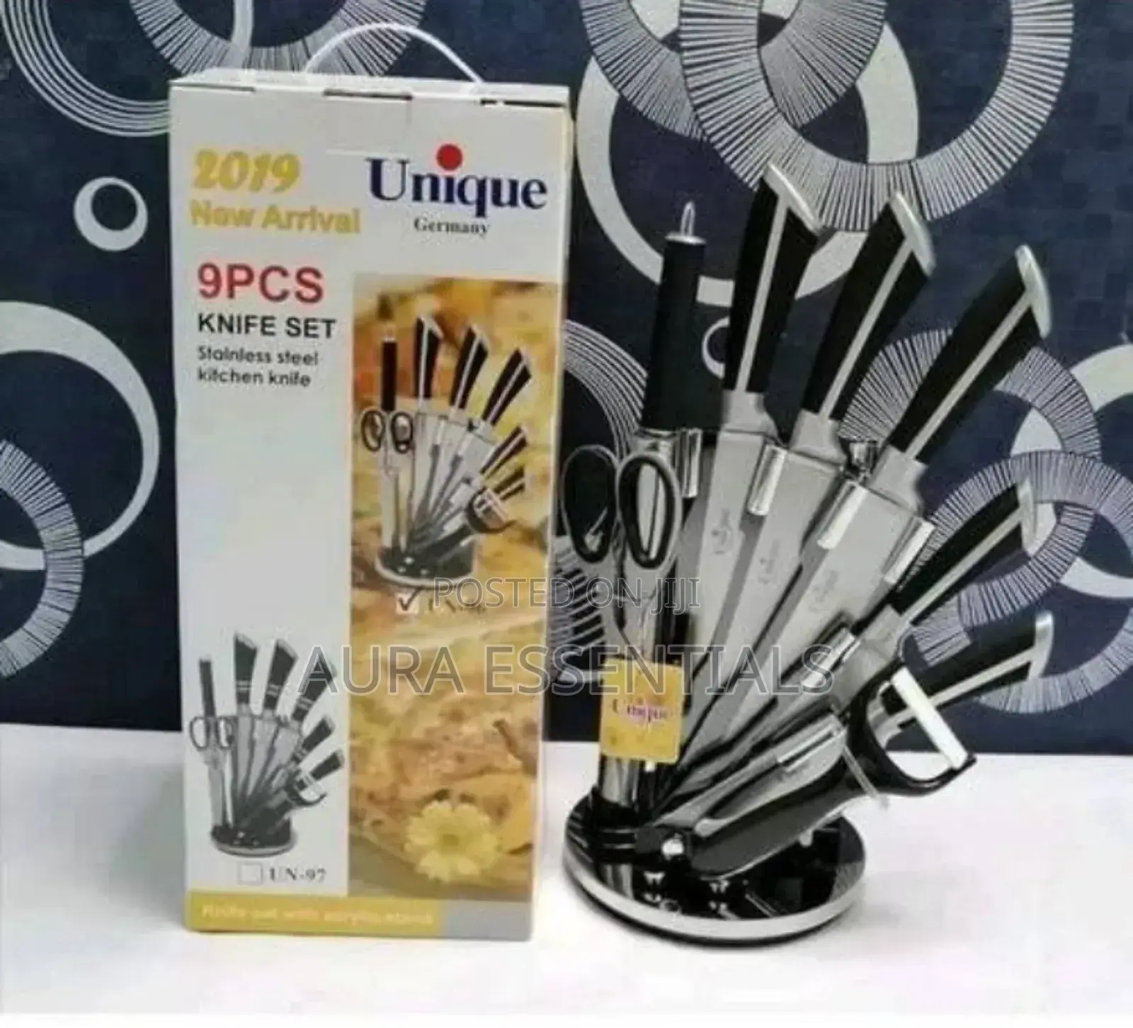 Unique Stainless Steel Knife Cutlery Set