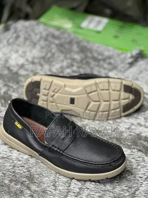 Original Black Cat Casual Premium Leather Low Light Moccasin