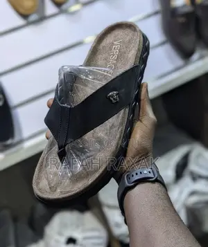 Original Comfortable Versace Luxurious Leather Sandals