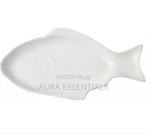 11 Inch Steak, Fish Plate Tray Dinner Platter, Bowl- White