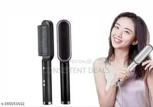 New Electric Hair Straightener Comb/ Brush