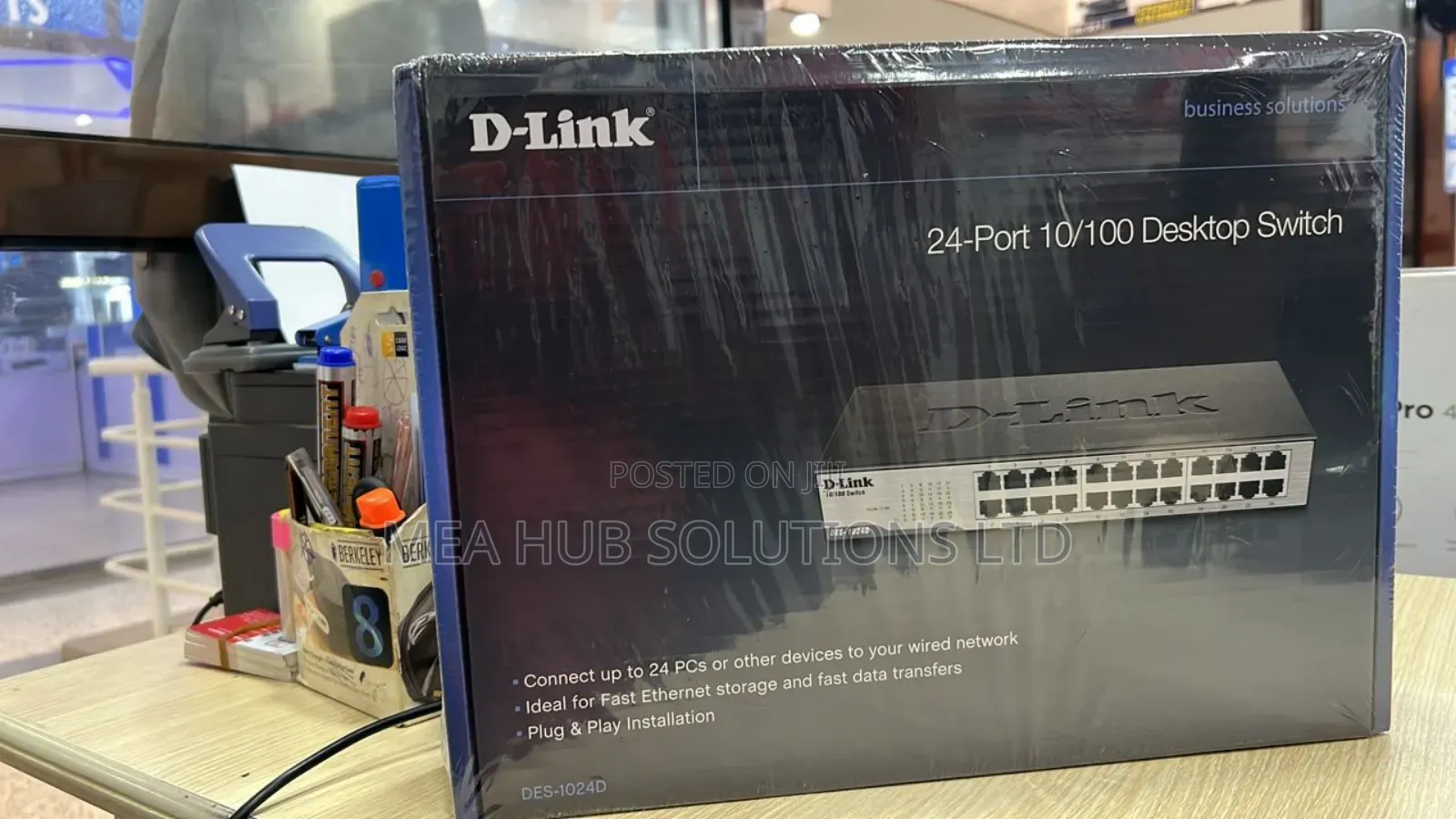 24 Port Desktop Switch Rack Mountable