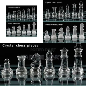 Board Games Glass Chess