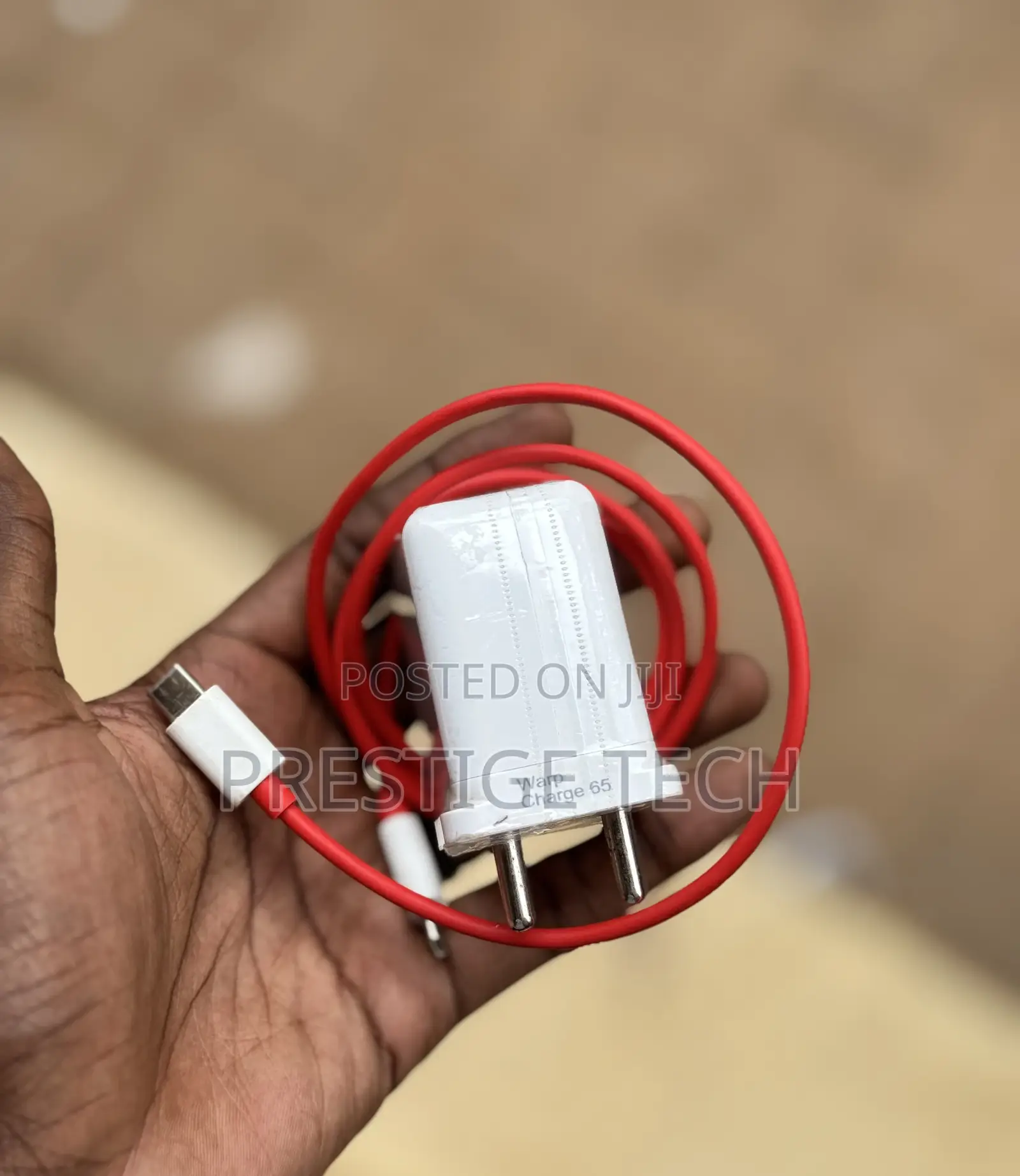 Oneplus Warp Charger 65W Power Adapter With Cable (Original)