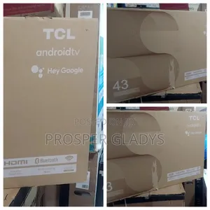 43 TCL Smart Android Digital Flat Screen Flameless