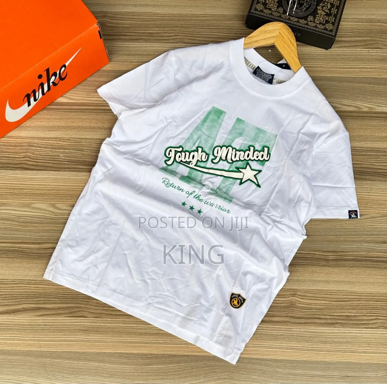 Worr White Casual Tshirt