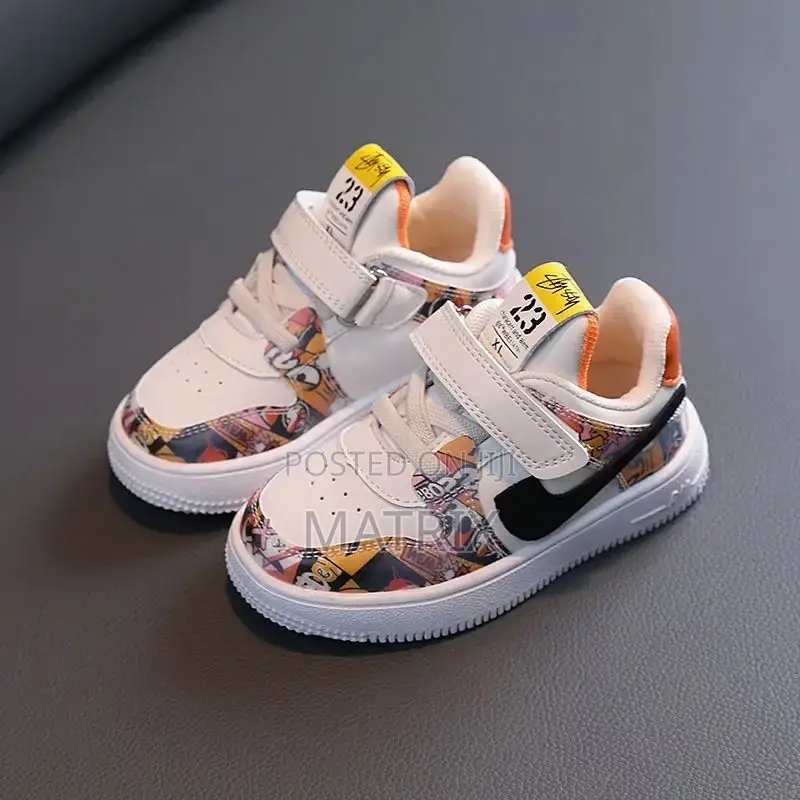 Boys/Girls Sneakers White/Multicolor