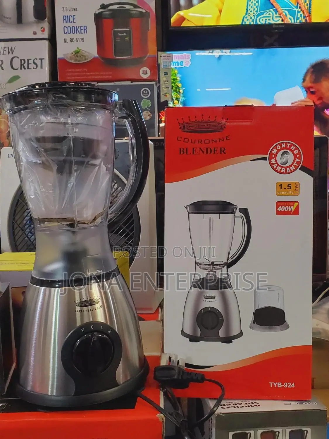 Mettalic Blender 2in1