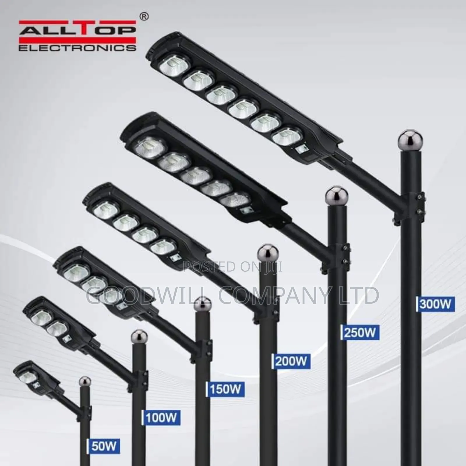 300w Solar Street Light First on Top