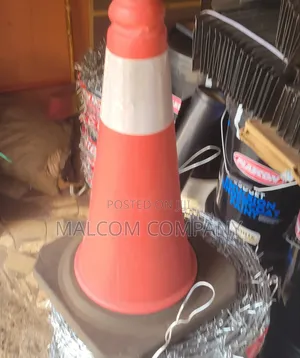 Road Accident Safety Cones.