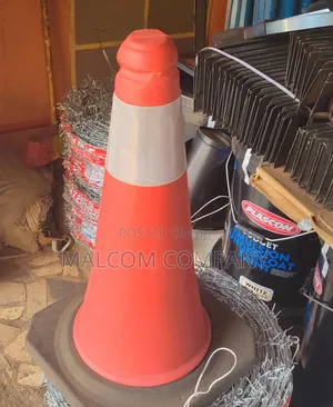 Road Accident Safety Cones.