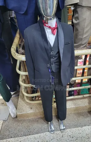 Turkish 8 Years Children Black Suit.