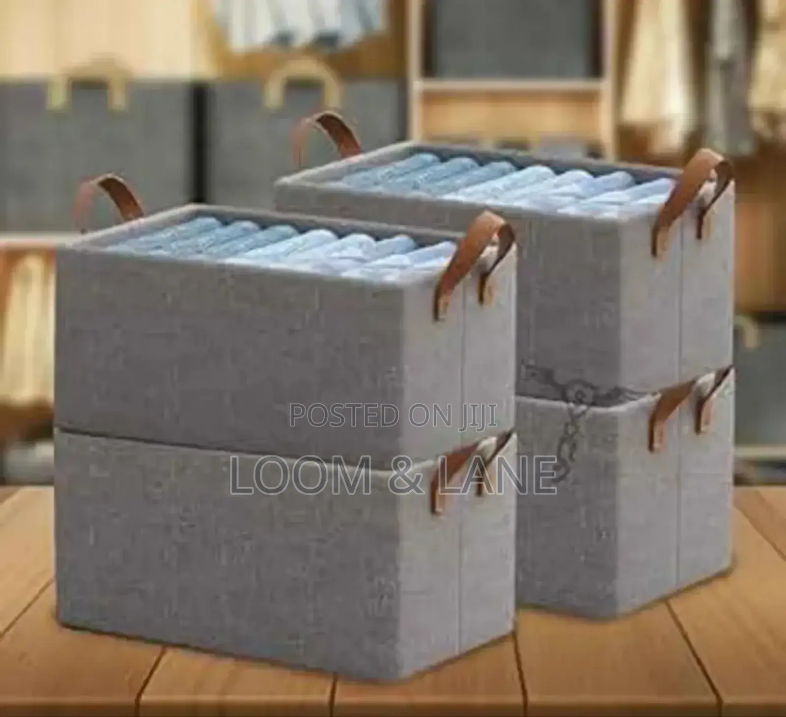1pc Foldable Closet Storage Box