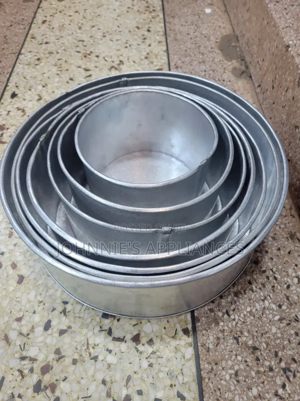 Multifunctional Shape Cake Moulds Tins 7pics Aset