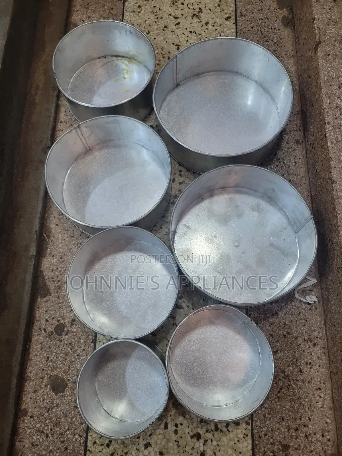 Multifunctional Shape Cake Moulds Tins 7pics Aset