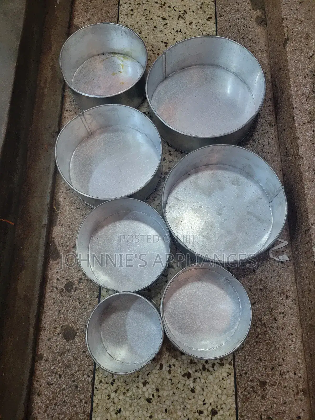 Multifunctional Shape Cake Moulds Tins 7pics Aset