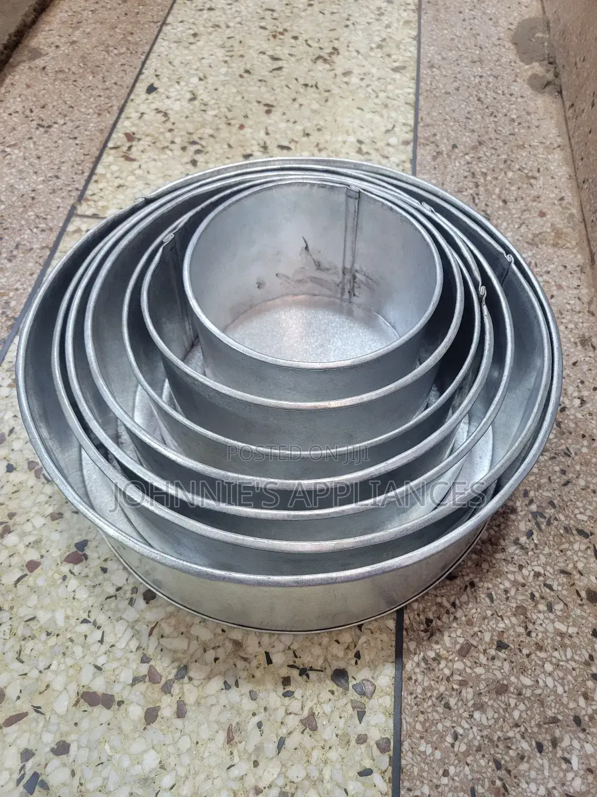 Multifunctional Shape Cake Moulds Tins 7pics Aset