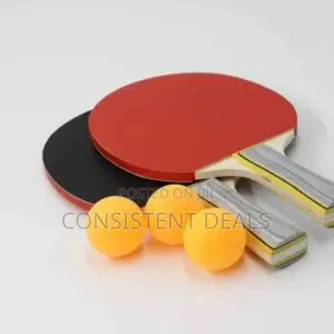Table Tennis Racket Set With 3 Balls