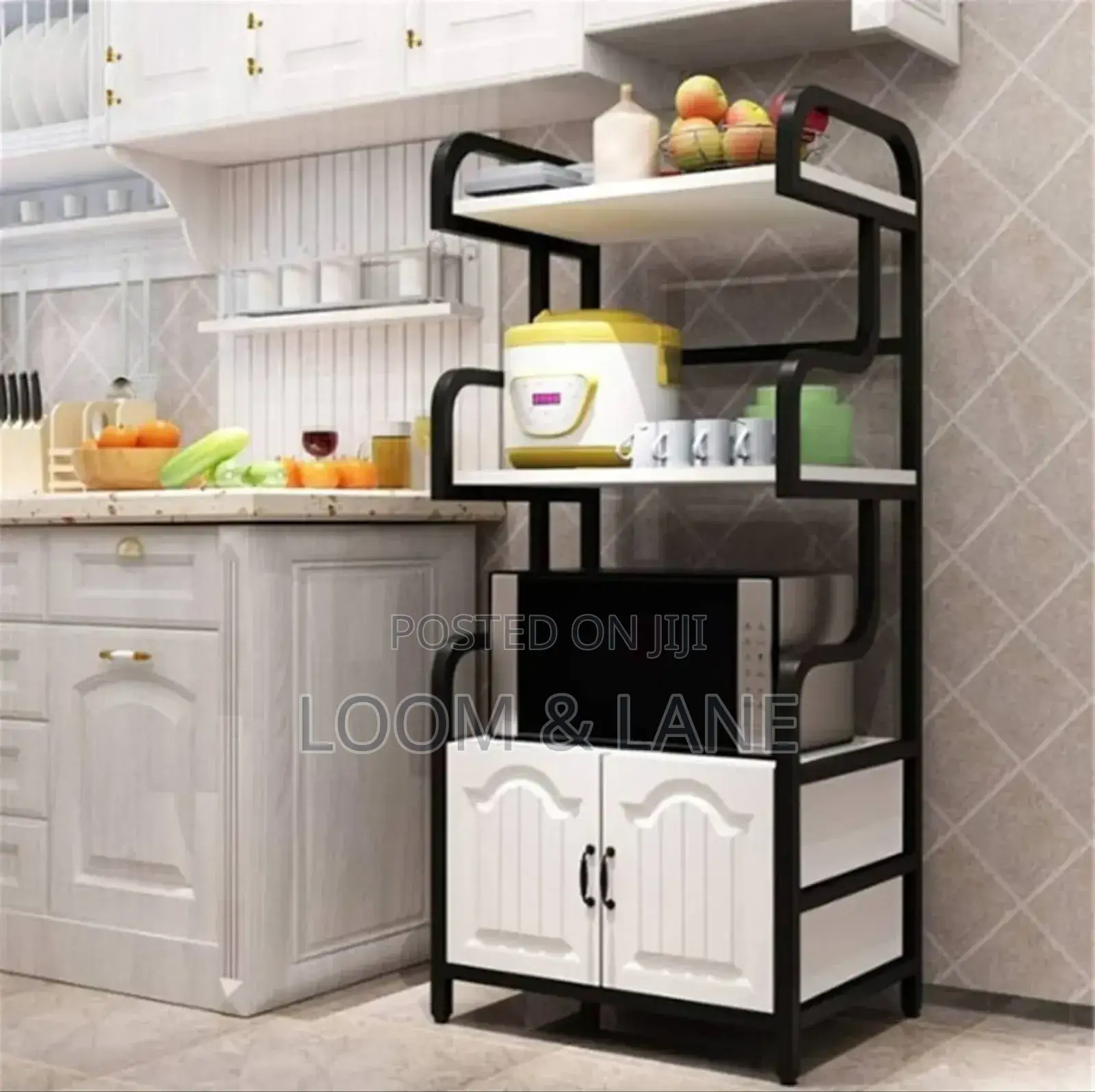 Multi-Layer Kitchen Storage Cabinet