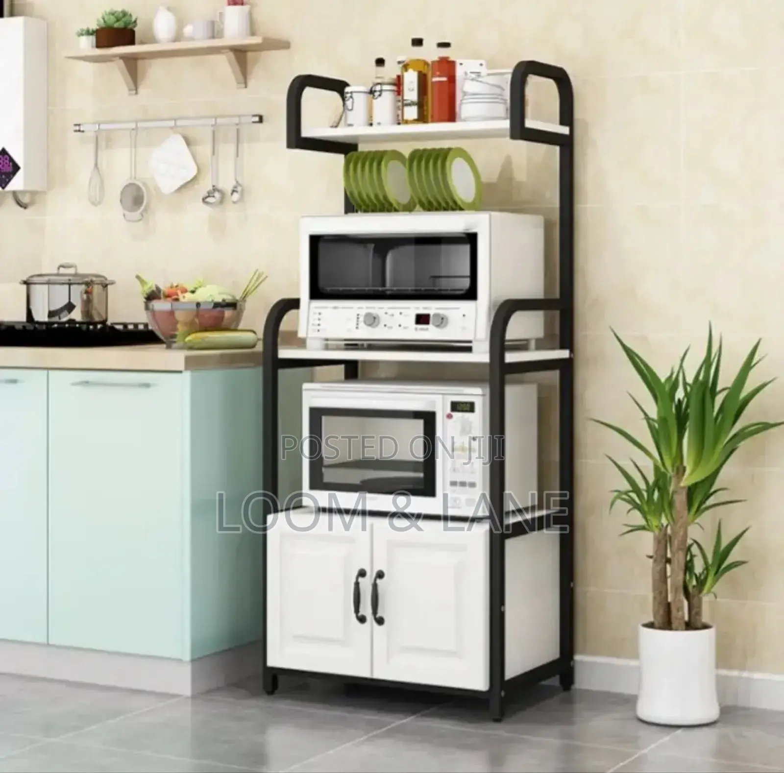 Multi-Layer Kitchen Storage Cabinet