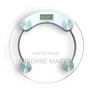 Glass Round Bathroom Scale