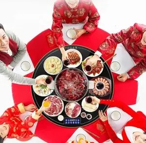 Multifunctional Rotating Food Insulation Warming Board