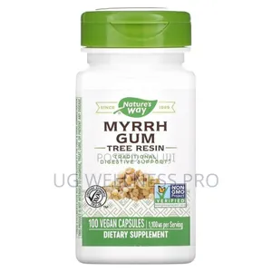 Nature's Way, Myrrh Gum, Tree Resin, 1100 Mg, 100 Vegan Caps