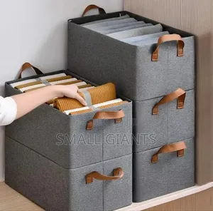 1pc Foldable Steel Frame Wardrobe Clothes Organizer