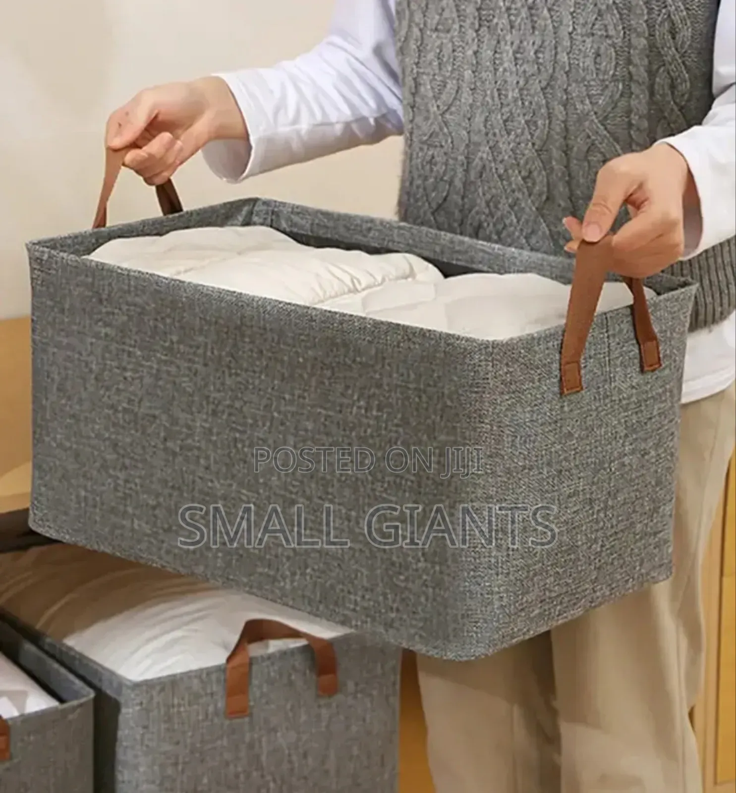 1pc Foldable Steel Frame Wardrobe Clothes Organizer