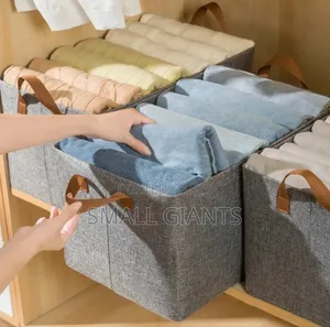1pc Foldable Steel Frame Wardrobe Clothes Organizer