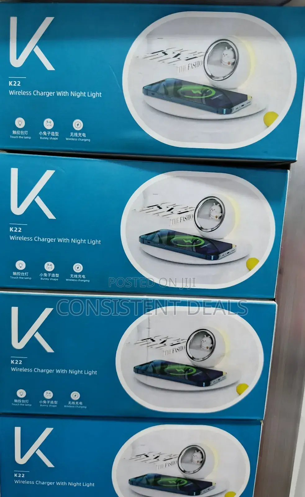 Wireless Charger With Night Light