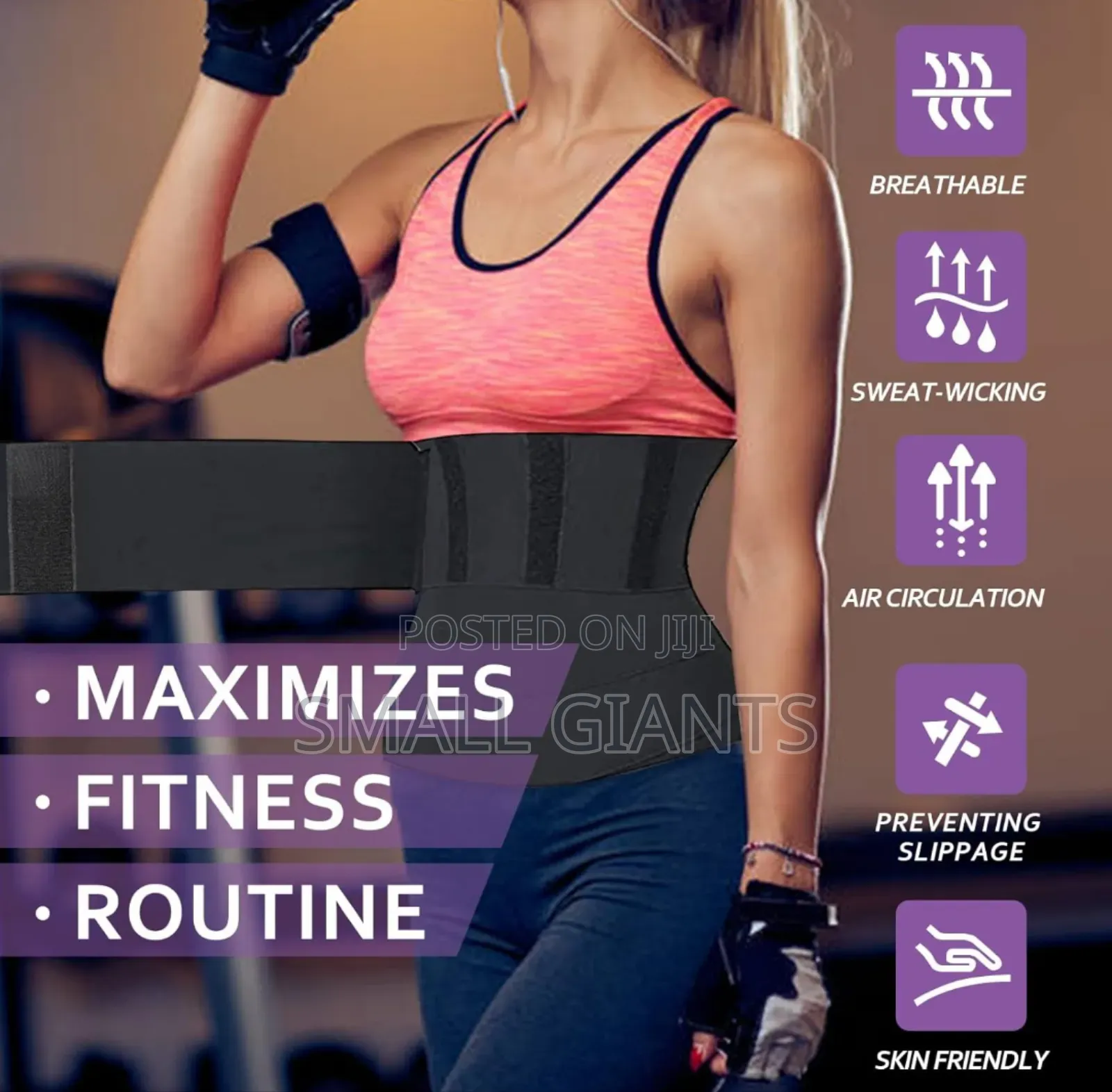 Waist Wrap Trimmer for Gym Sport