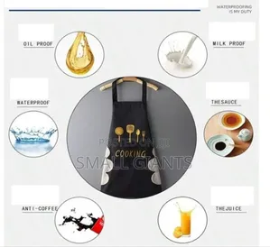 Scratch Resistant Fadeless Oil-Proof Kitchen Apron