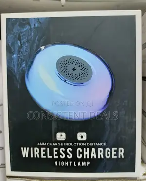 Wireless Charger With Led Night Light