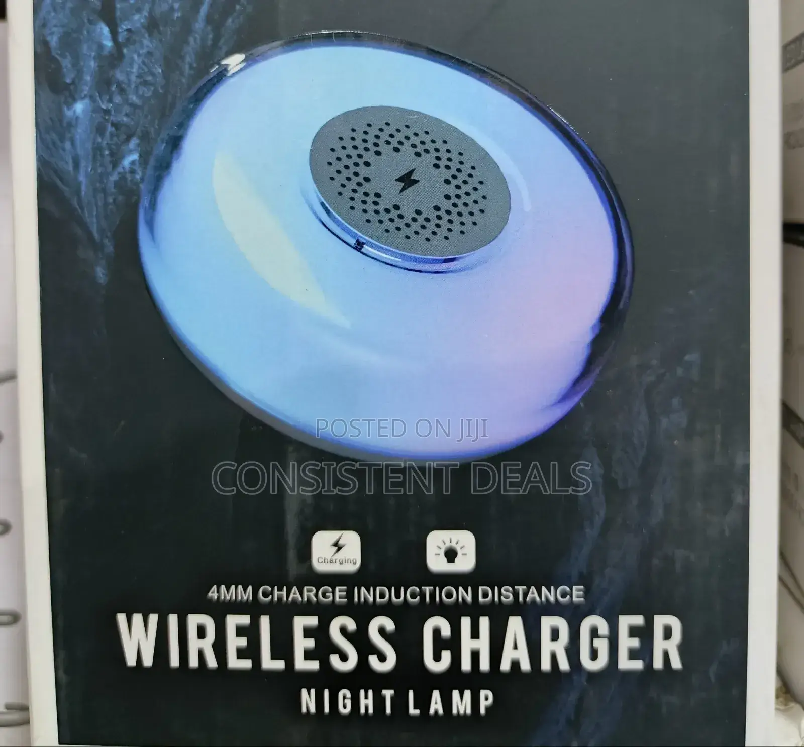Wireless Charger With Led Night Light