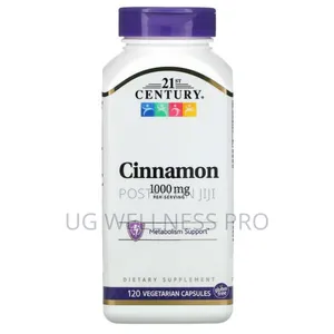 21st Century, Cinnamon, 1,000 Mg, 120 Vegetarian Capsules