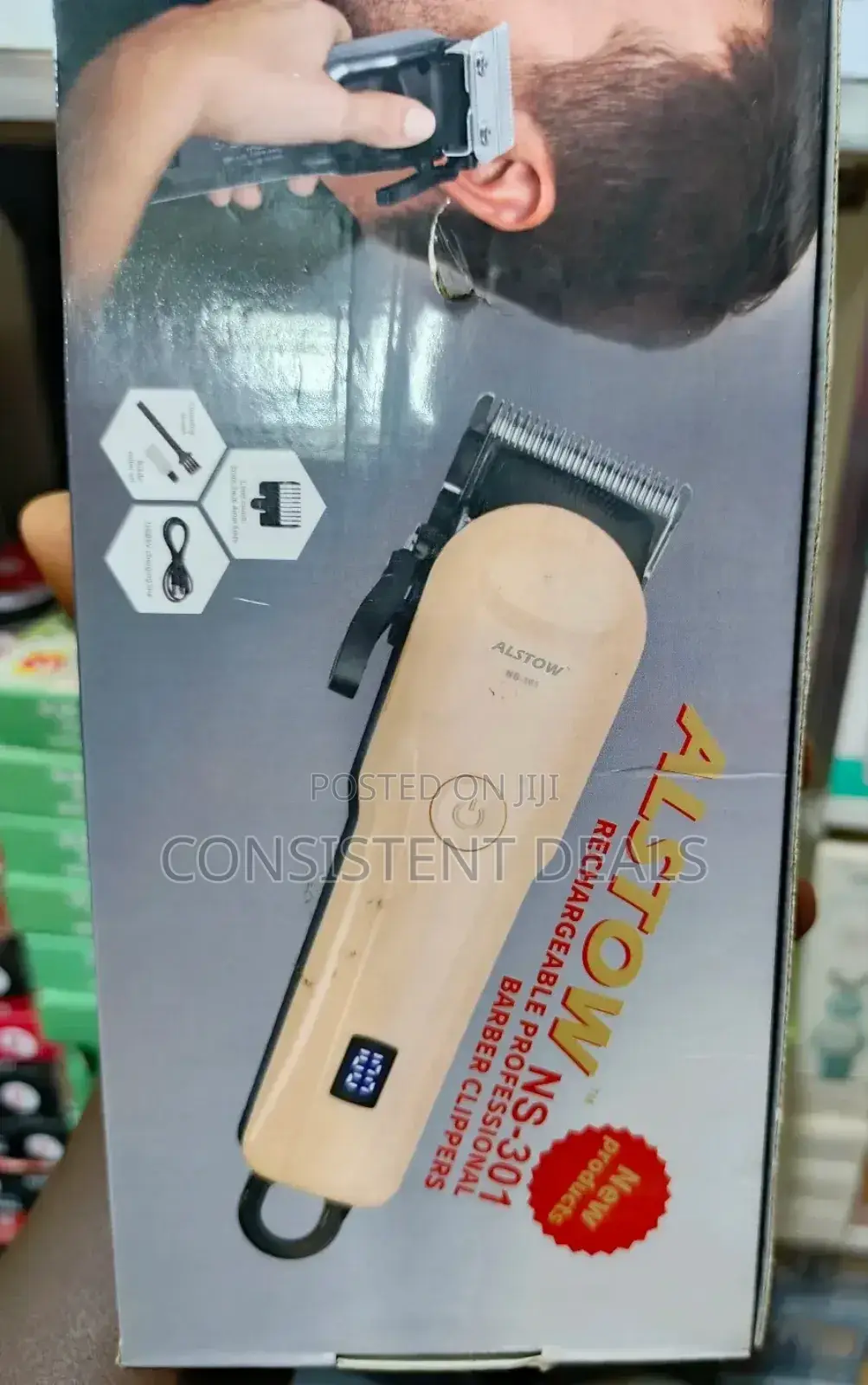 Alstrow Professional Rechargeable Hair Clipper