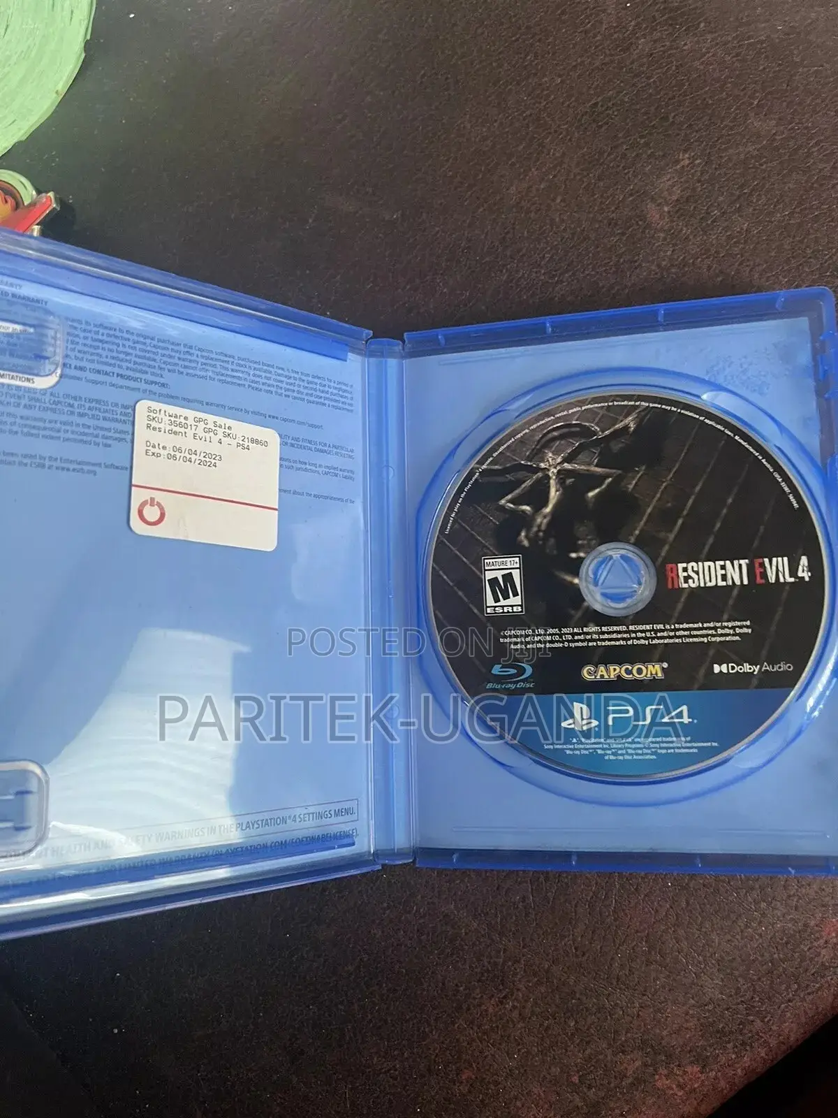 Resident Evil 4 Sony Playstation 4 Ps4