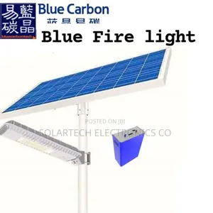 800W Blue Carbon Blue Fire Lights.