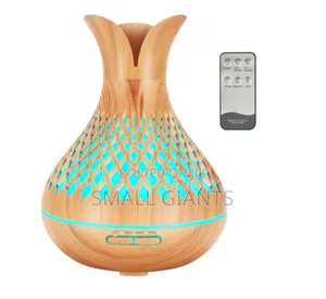 Essential Oil Aroma Diffuser Remote-Vase Flower Humidifier
