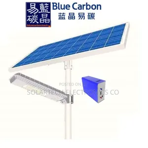 800w/8.0 Blue Carbon Solar Blue Fire Lights/ 13600 Lumens
