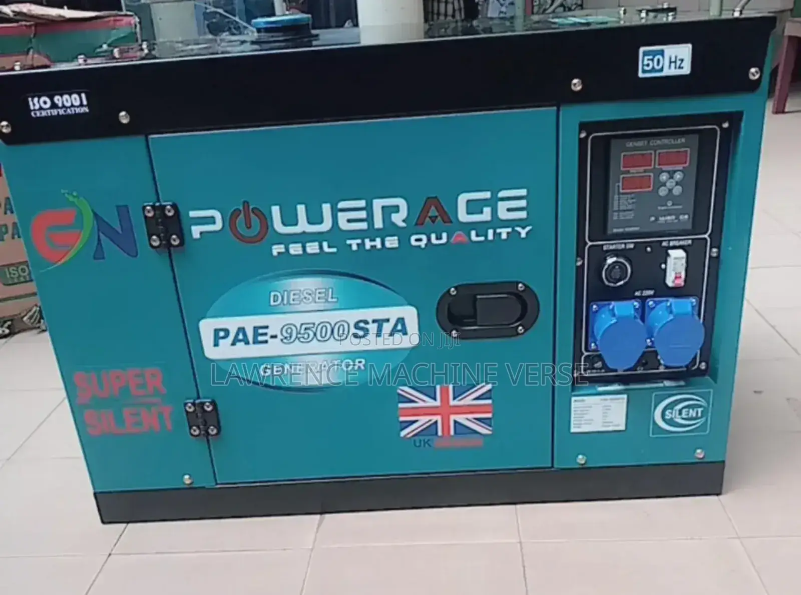 Silent Diesel Generator UK Made
