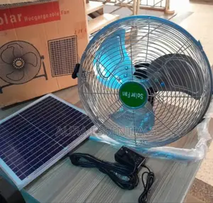 Heavty Duty Solar Rechargeable Fan